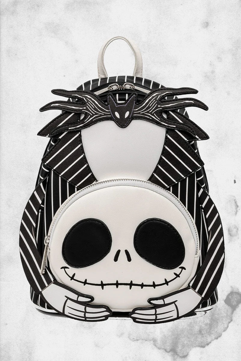 LOUNGEFLY Nightmare Before Christmas - Headless Jack Skellington Mini-Backpack 3 LOUNGEFLY Nightmare Before Christmas - Headless Jack Skellington Mini-Backpack