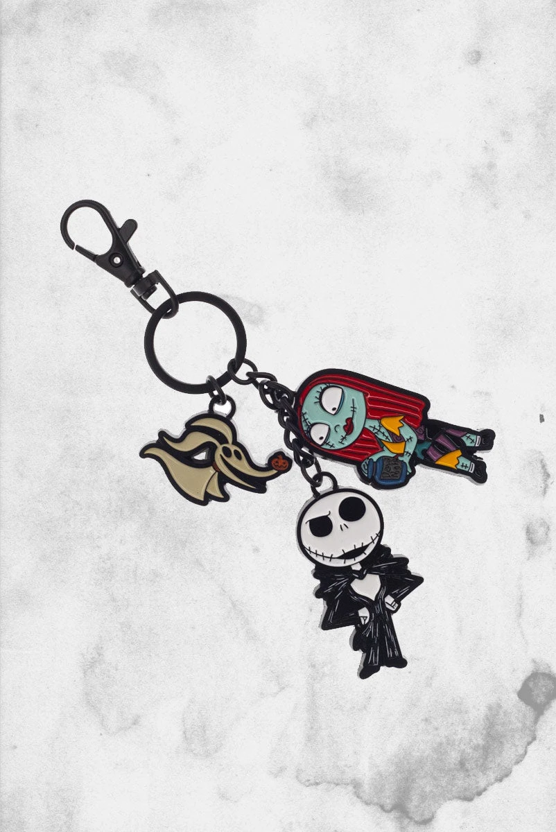 Bioworld The Nightmare Before Christmas Keychain (Set) 3 Bioworld The Nightmare Before Christmas Keychain (Set)