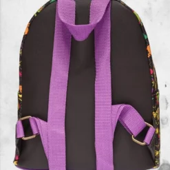 LOUNGEFLY Nightmare Before Christmas - Blacklight Print Mini-Backpack 9 LOUNGEFLY Nightmare Before Christmas - Blacklight Print Mini-Backpack -Mortem Horror Shop nightmare before christmas mini backpack