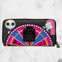 LOUNGEFLY Nightmare Before Christmas - Oogie Boogie Wheel Zip-Around Wallet