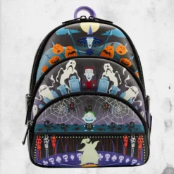 LOUNGEFLY Nightmare Before Christmas - Triple Pocket Mini-Backpack