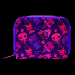 LOUNGEFLY Nightmare Before Christmas - Blacklight Wallet 9 LOUNGEFLY Nightmare Before Christmas - Blacklight Wallet -Mortem Horror Shop nightmare before christmas wallet loungefly