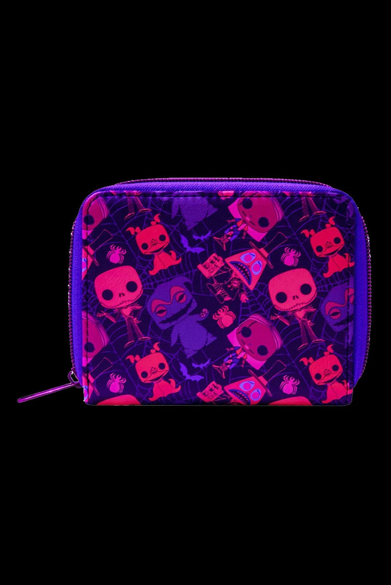 LOUNGEFLY Nightmare Before Christmas - Blacklight Wallet 6 LOUNGEFLY Nightmare Before Christmas - Blacklight Wallet - Image 4