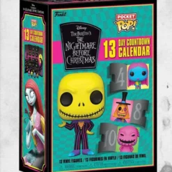 FUNKO The Nightmare Before Christmas - Blacklight Countdown Advent Calendar -Mortem Horror Shop nightmare christmas blacklight calendar