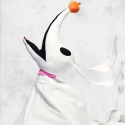 NECA The Nightmare Before Christmas - Light Up Zero Plush -Mortem Horror Shop nightmare christmas plush