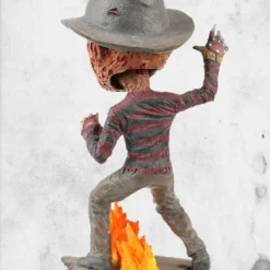 NECA Nightmare On Elm Street - Freddy Krueger Head Knocker -Mortem Horror Shop nightmare freddy bobble head collector neca