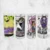 The Nightmare Before Christmas - Drinking Glass Set -Mortem Horror Shop noightmare befpre christmas drinking glasses