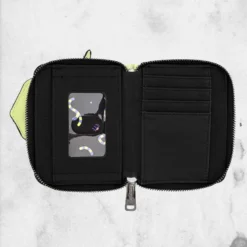 LOUNGEFLY Nightmare Before Christmas - Oogie Boogie Zip-Around Wallet -Mortem Horror Shop oogie boogie disney 0nightmare bag