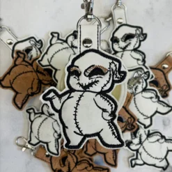 Oogie Boogie Keychain -Mortem Horror Shop oogie boogie keychain nightmare christmas