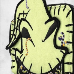 LOUNGEFLY Nightmare Before Christmas - Oogie Boogie Zip-Around Wallet -Mortem Horror Shop oogie boogie wallet