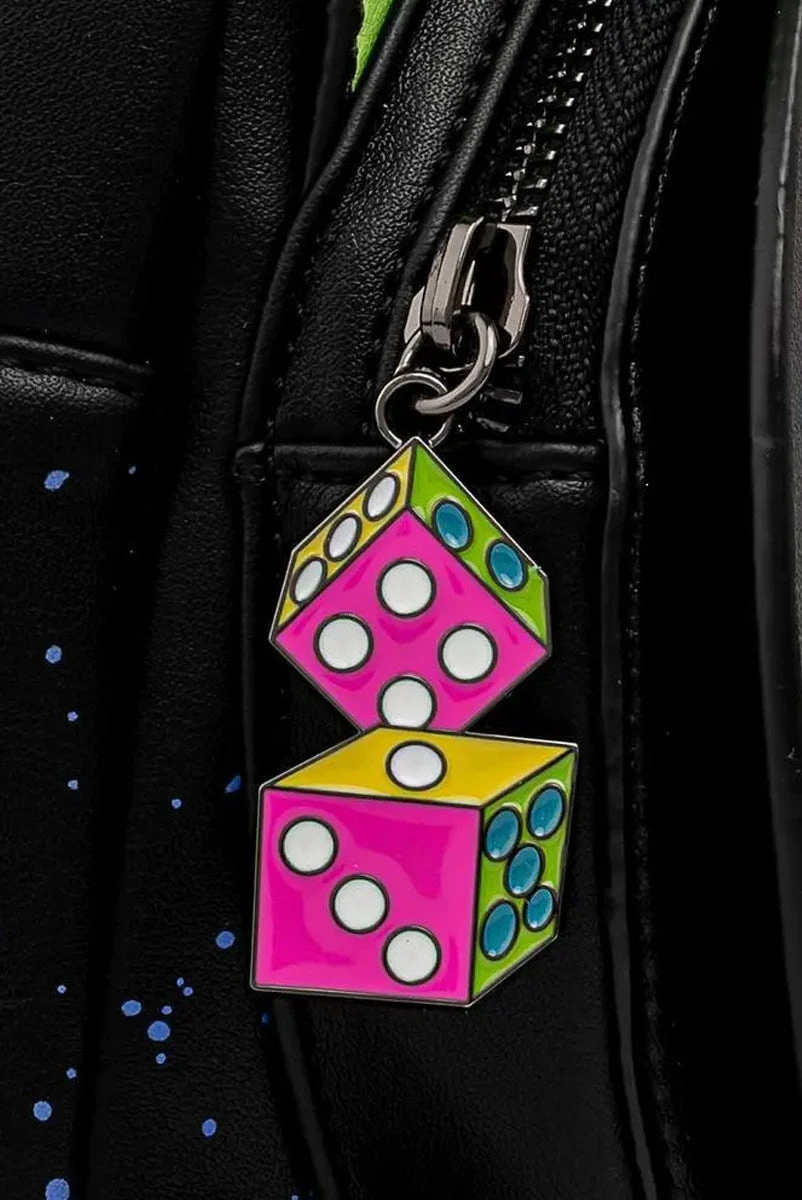 LOUNGEFLY Nightmare Before Christmas - Oogie Boogie Wheel Mini-Backpack 5 LOUNGEFLY Nightmare Before Christmas - Oogie Boogie Wheel Mini-Backpack - Image 3