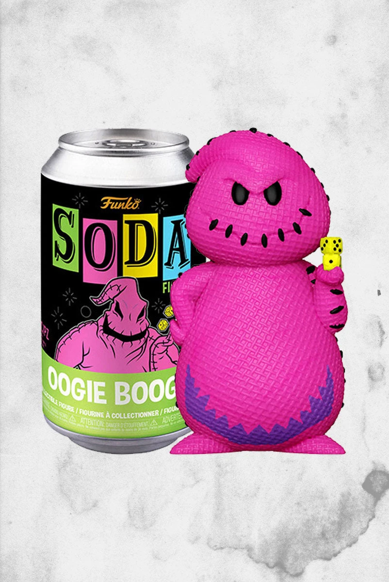FUNKO Nightmare Before Christmas - Oogie Boogie Black Light - Soda Figure (Limited Edition) 3 FUNKO Nightmare Before Christmas - Oogie Boogie Black Light - Soda Figure (Limited Edition)