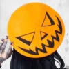 Orange Pumpkin Beret Hat -Mortem Horror Shop orange pumpkin beret