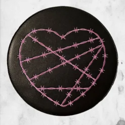 Shapeshifter - Heartthrob Bag -Mortem Horror Shop pink heart purse