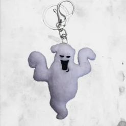 Boo Ghost Plush Keychain