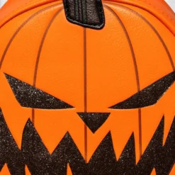 LOUNGEFLY Nightmare Before Christmas - Pumpkin King Mini-Backpack -Mortem Horror Shop pumpkin halloween bag