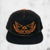 Pumpkin Basesball Hat -Mortem Horror Shop pumpkin hat halloween