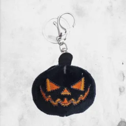 Pumpkin Plush Keychain