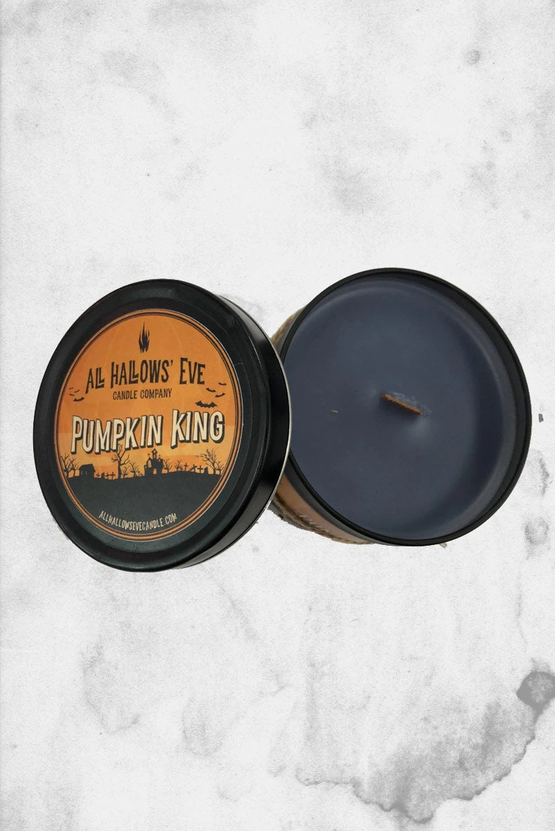 Pumpkin King (Pumpkin Spice) - Wood Wick Candle 4 Pumpkin King (Pumpkin Spice) - Wood Wick Candle - Image 2