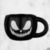 Hell-o-ween Pumpkin Mug -Mortem Horror Shop pumpkin shaped halloween mug