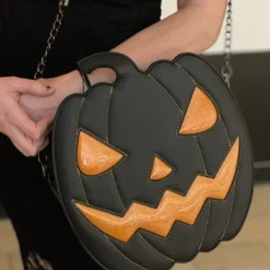 Shapeshifter - Pumpkin Jack Bag 15 Shapeshifter - Pumpkin Jack Bag -Mortem Horror Shop pumpkin themed halloween purse