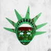 TRICK OR TREAT STUDIOS The Purge - Liberty Mask -Mortem Horror Shop purple led light up mask