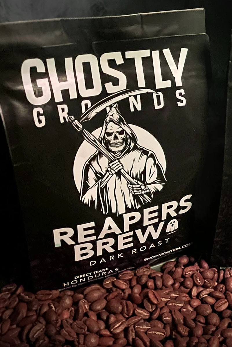 Ghostly Grounds - Reapers Brew (Dark Roast Coffee) 4 Ghostly Grounds - Reapers Brew (Dark Roast Coffee) - Image 2