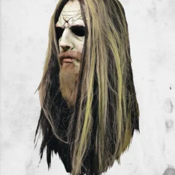 TRICK OR TREAT STUDIOS Rob Zombie - Hellbilly Deluxe Mask -Mortem Horror Shop rob zombie halloween mask