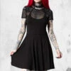 Rotten Luck Skater Dress -Mortem Horror Shop rotten luck skater dress killstar