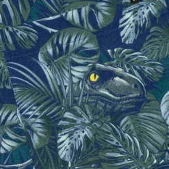 Jurassic Park "Clever Girl" Button-Up -Mortem Horror Shop rsvlt clever girl jurassic park button up short sleeve