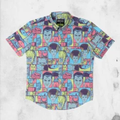 Universal Monsters "Monster Drip" Button-Up