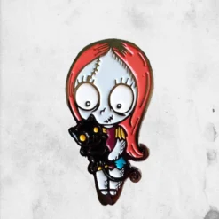 Sally & Kitty (Enamel Pin)