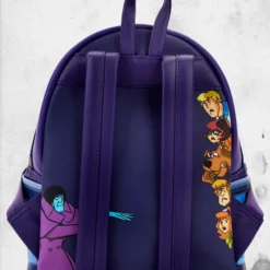 LOUNGEFLY Scooby-Doo! - Ghost Chasing Mini-Backpack 10 LOUNGEFLY Scooby-Doo! - Ghost Chasing Mini-Backpack -Mortem Horror Shop scooby doo backpack glowing