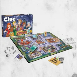 USAopoly Scooby-Doo - Clue -Mortem Horror Shop scooby doo clue game