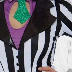 LEG AVENUE Beetlejuice Babe Costume Set -Mortem Horror Shop sexy short beetlejuice