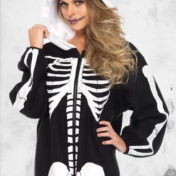 LEG AVENUE Skeleton Kigurumi Onesie