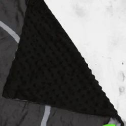 Future Ghost Skull Throw Blanket -Mortem Horror Shop skull blanket future ghost