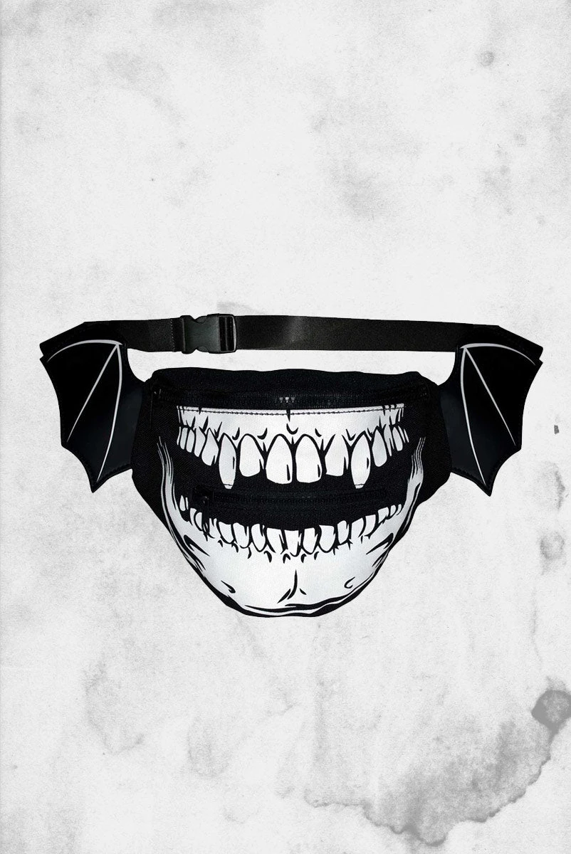 Skull Hip Pouch (Fanny Pack) 3 Skull Hip Pouch (Fanny Pack)