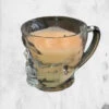 Skull (Coloring Changing) Candle -Mortem Horror Shop skull mug candle
