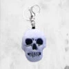 Skull Plush Keychain -Mortem Horror Shop skull plush keychain