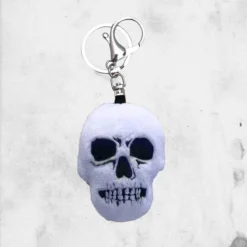 Skull Plush Keychain