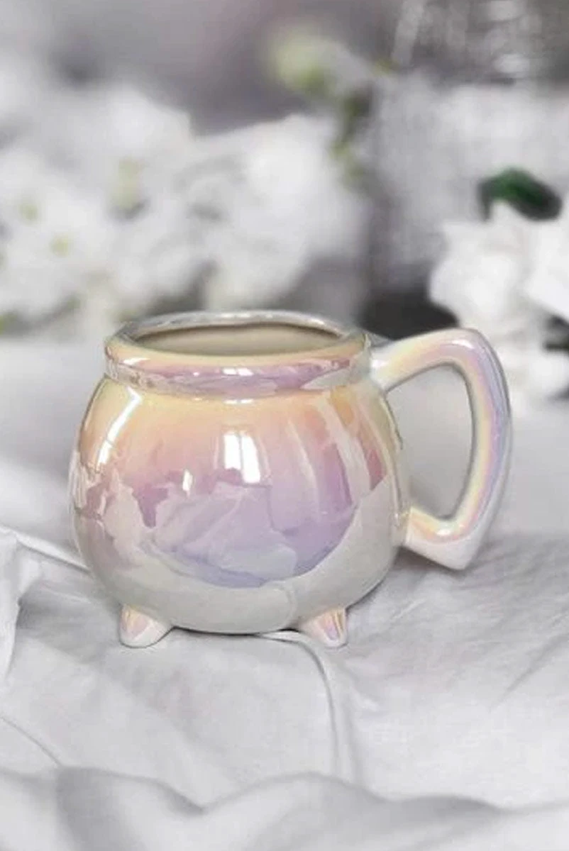 Wicca Cauldron (White Aura) Mug 4 Wicca Cauldron (White Aura) Mug - Image 2