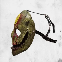 Smiley - Fiberglass Resin Mask -Mortem Horror Shop smiley face mask