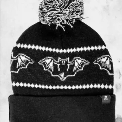 Nokturnal Bats - Knit Beanie Hat