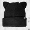 Cat Ears - Knit Beanie Hat -Mortem Horror Shop sourpuss cat ear beanie