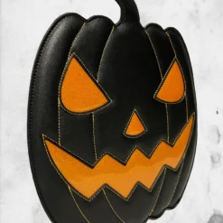 Shapeshifter - Pumpkin Jack Bag 22 Shapeshifter - Pumpkin Jack Bag -Mortem Horror Shop sparkle pumpkin purse halloween