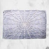 Spiderweb (Glow In The Dark) Throw Fleece Blanket -Mortem Horror Shop spider web glow blanket