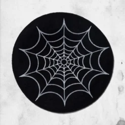 Web Beret Hat -Mortem Horror Shop spiderweb beret hat