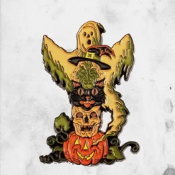Halloween Totem (Enamel Pin)