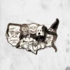 Haunted U.S.A (Enamel Pin) -Mortem Horror Shop spooky halloween enamel pin usa